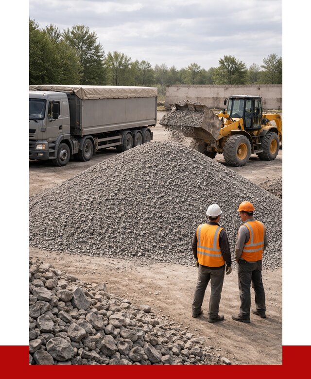 Гранитный щебень фракция 5-20 в Ангарске от 4315 руб | ПРОНЕРУДНгр