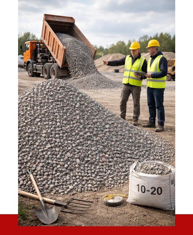 Гранитный щебень фракция 10-20 в Ангарске от 4315 руб.|ПРОНЕРУДНгр