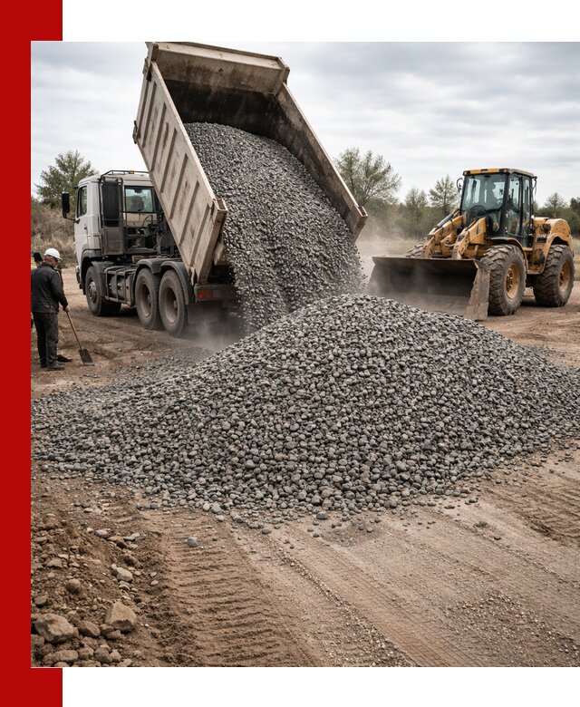Гранитный щебень фракция 10-20 с доставкой в Ангарске