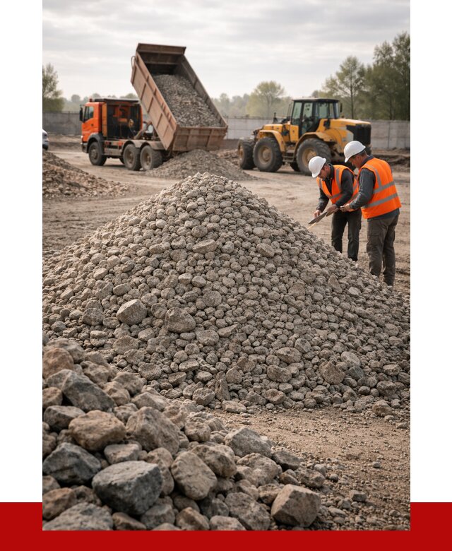 Гранитный щебень фракция 40-70 в Ангарске от 2569 руб ПРОНЕРУДНгр