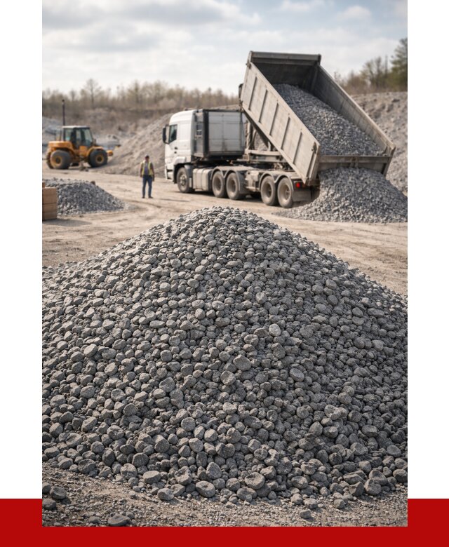 Щебень габбро диабаз доставка в Ангарске от 2260 руб.| ПРОНЕРУДНгр
