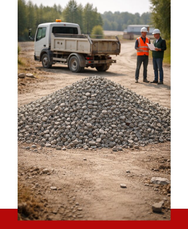 Гравийный щебень фракция 20-40 в Ангарске от 1233 р. | ПРОНЕРУДНгр