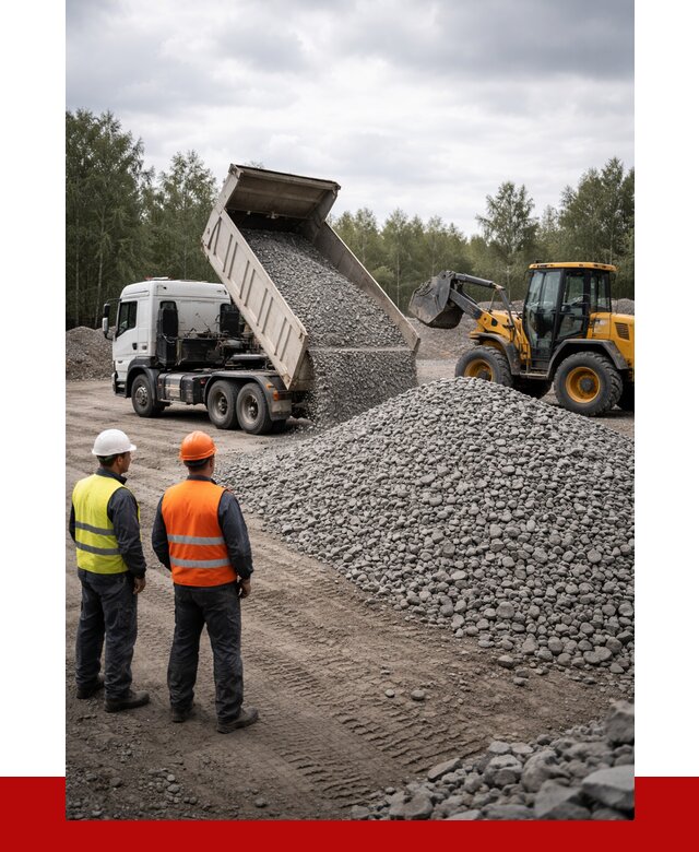 Гравийный щебень фракция 40-70 в Ангарске от 9760р | ПРОНЕРУДНгр