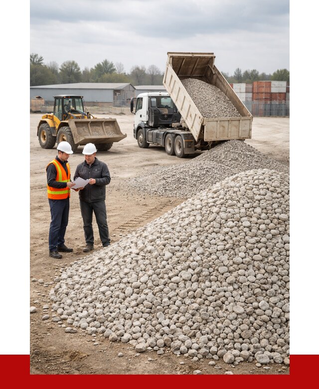 Известняковый щебень в Ангарске от 1438 р. доставка | ПРОНЕРУДНгр