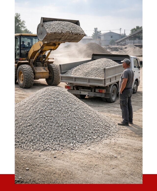 Известняковый щебень фр. 0-5 в Ангарске от 4315 р. | ПРОНЕРУДНгр