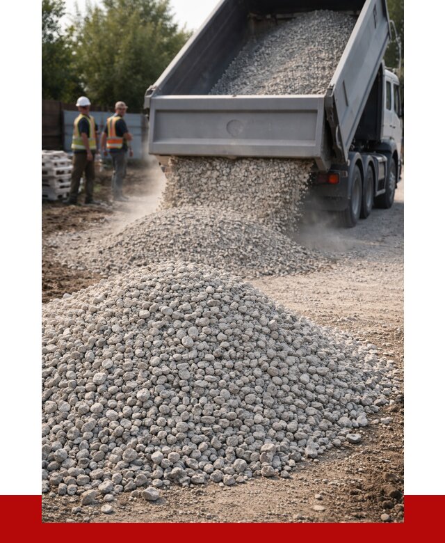 Известняковый щебень фракция 5–10 в Ангарске от 4315 р ПРОНЕРУДНгр