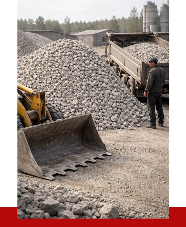 Известняковый щебень фракция 40-70 в Ангарске от 4315 р. | ПРОНЕРУДНгр