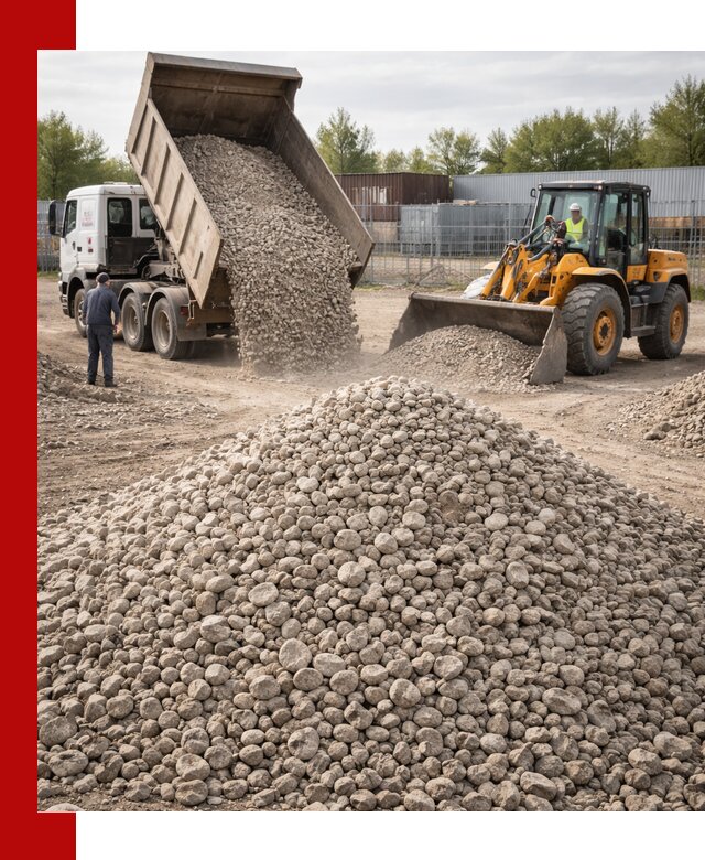 Доломитовый щебень фракции 20–41 с доставкой в Ангарске