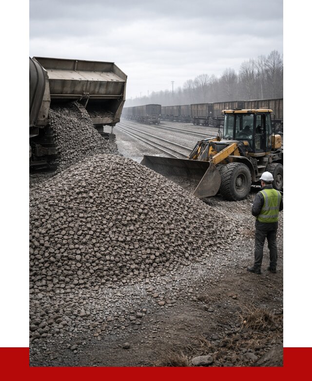 Купить железнодорожный щебень в Ангарске от 2877 р. | ПРОНЕРУДНгр