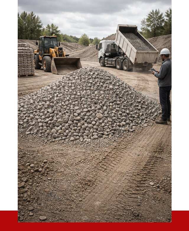 Купить бетонный щебень в Ангарске, от 3288 р. ПРОНЕРУДНгр