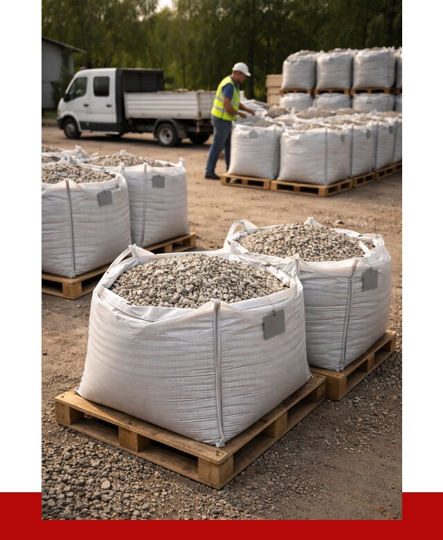 Щебень в мешках с доставкой в Ангарске от 4315 р. | ПРОНЕРУДНгр