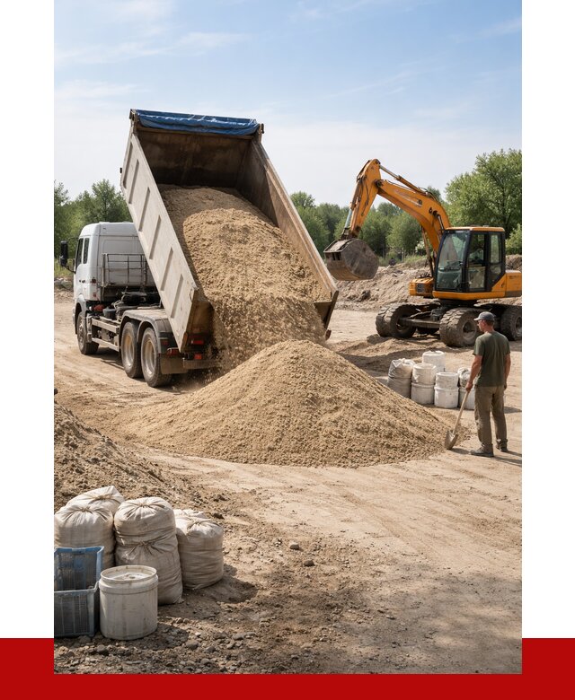 Купить речной песок в Ангарске от 1233 р. за куб | ПРОНЕРУДНгр