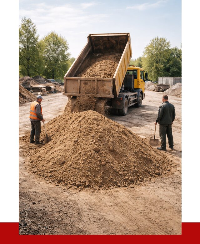 Пескогрунт в Ангарске от 4315 р. с доставкой от ПРОНЕРУДНгр