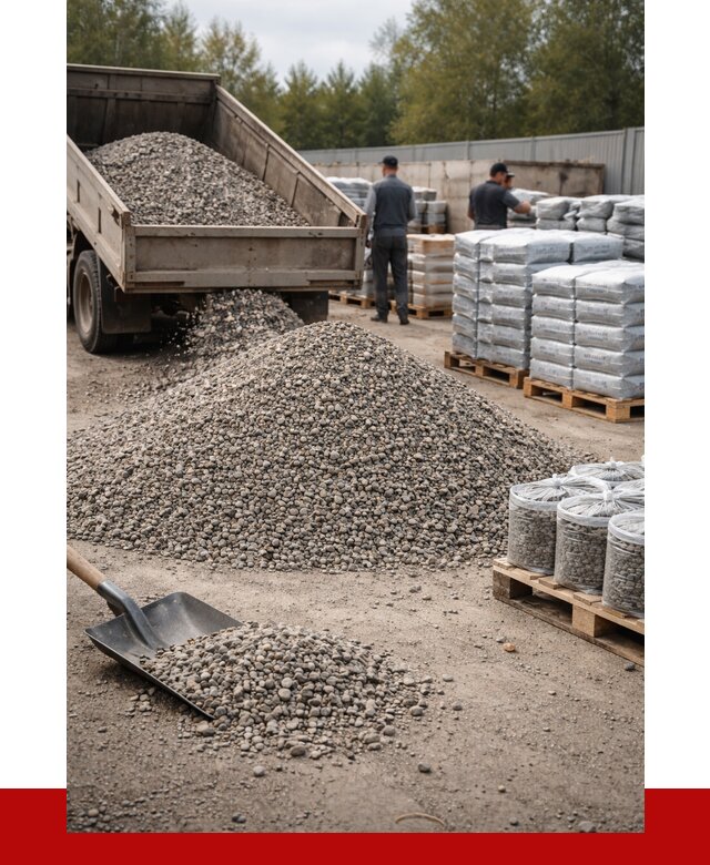 Гравий фракция 5-20 в Ангарске купить от 2363 р. ПРОНЕРУДНгр