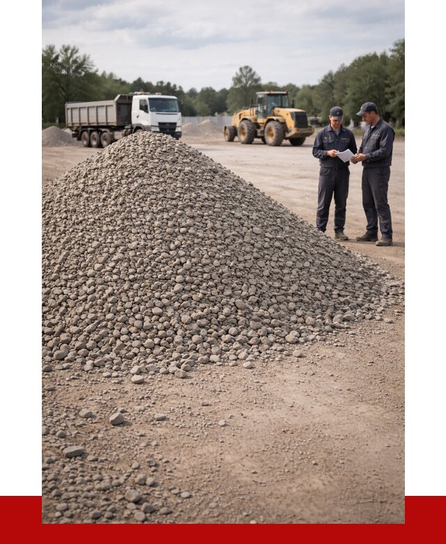 Купить гравий фракция 40-70 в Ангарске от 1233 р. | ПРОНЕРУДНгр