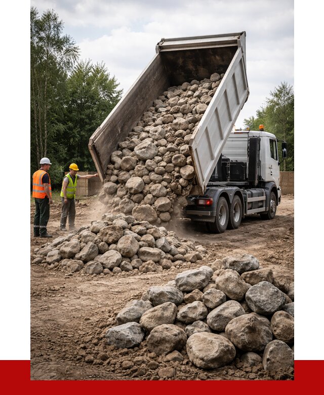 Купить булыжник в Ангарске с доставкой от 4623 р. за куб | ПРОНЕРУДНгр