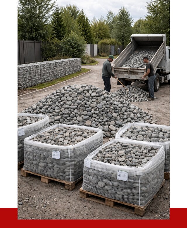 Камень для габионов в Ангарске от 4315 р. за куб | ПРОНЕРУДНгр