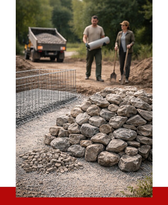 Камень для габионов фракция 100-200 в Ангарске от 4932 р. | ПРОНЕРУДНгр