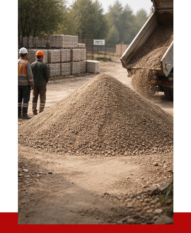 ПГС С1 с доставкой в Ангарске от 2877 р. за куб | ПРОНЕРУДНгр