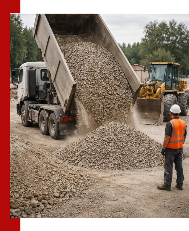 Доставка щпс в Ангарске — щебеночно-песчаная смесь под заборы и дорожки
