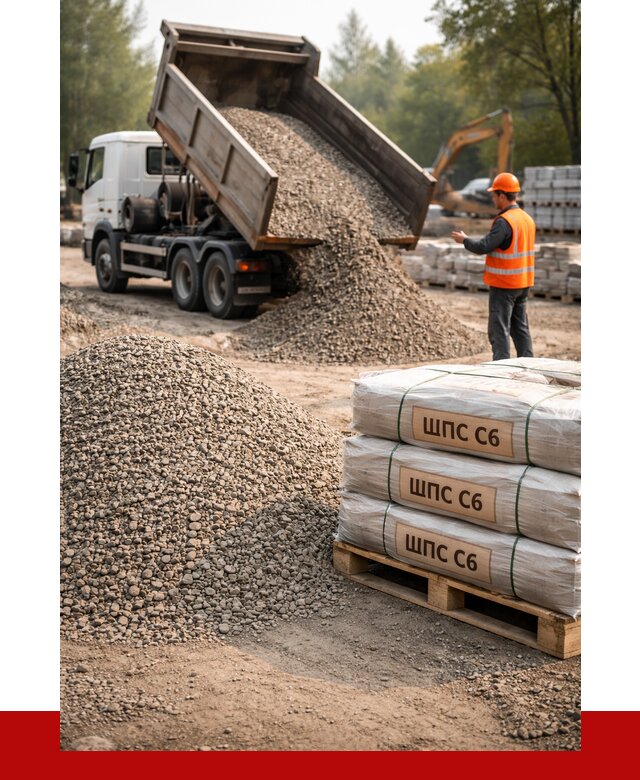 ЩПС С6 в Ангарске с доставкой от 2260 р. за куб | ПРОНЕРУДНгр