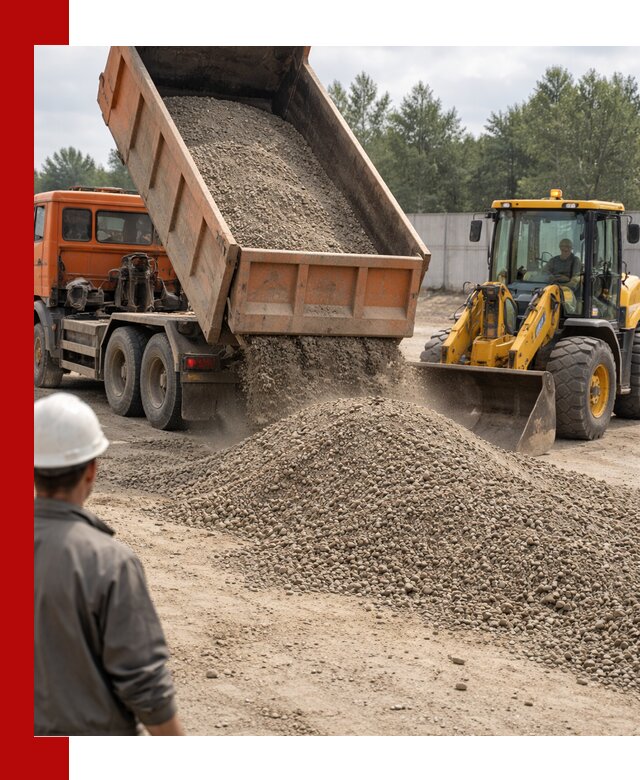 Доставка щпс С8 самосвалами в Ангарске от производителя