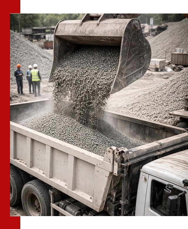 Отсев и крошка для строительства и дорожных работ в Ангарске