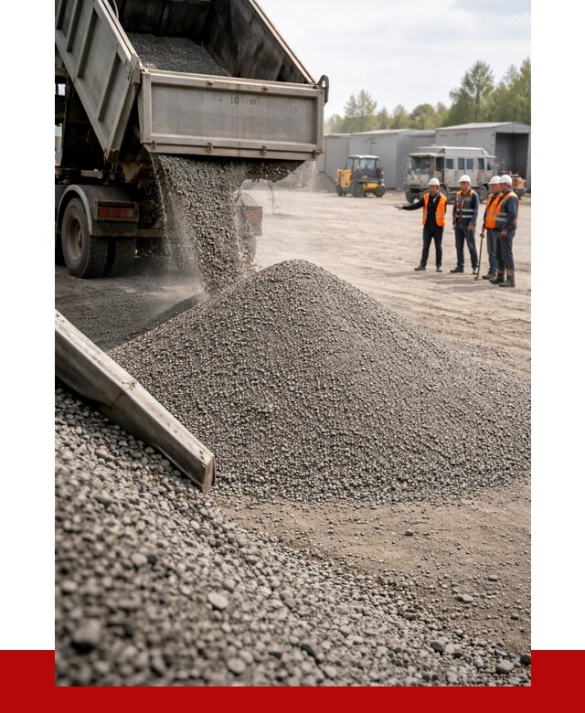 Гравийный отсев 0-5 в Ангарске от 1233 р. с доставкой | ПРОНЕРУДНгр