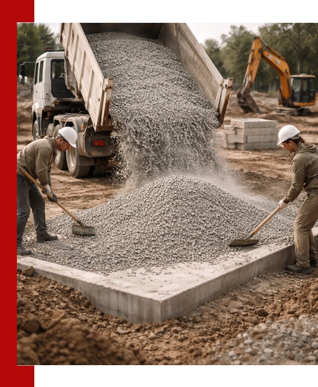 Доставка и продажа отсева для бетона в Ангарске