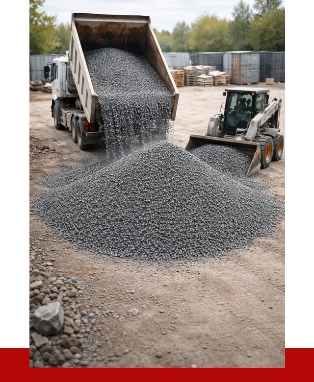 Гранитная крошка фракция 2 5 в Ангарске от 4315 р. | ПРОНЕРУДНгр