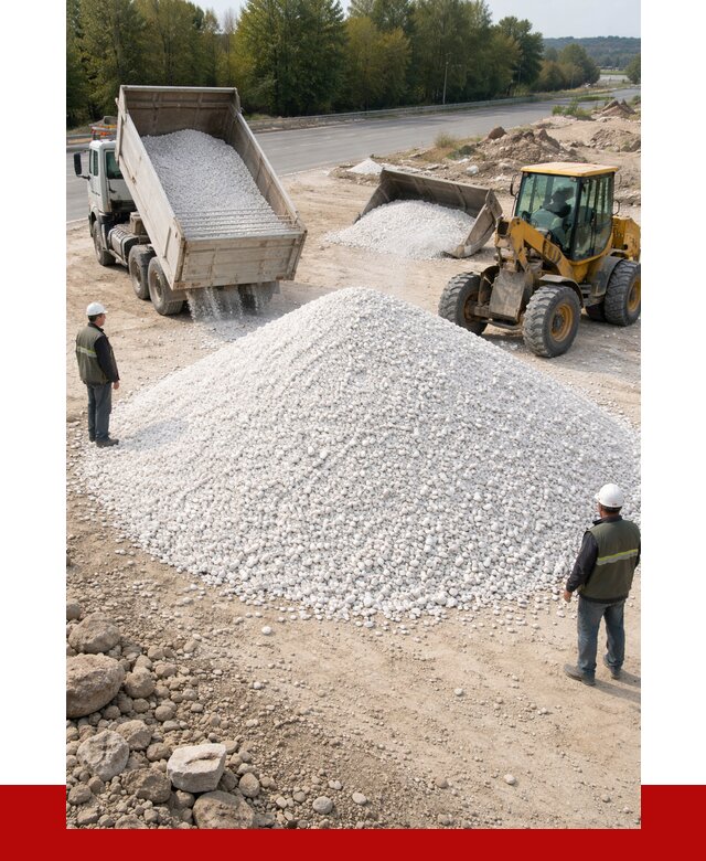 Белая мраморная крошка в Ангарске от 4315 р. с доставкой | ПРОНЕРУДНгр