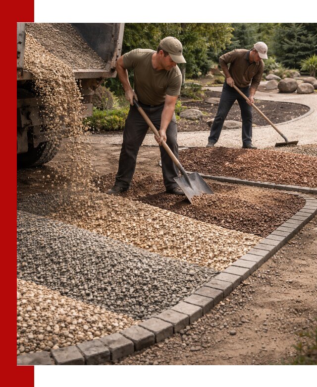 Декоративная крошка для ландшафта в Ангарске — продажа и доставка