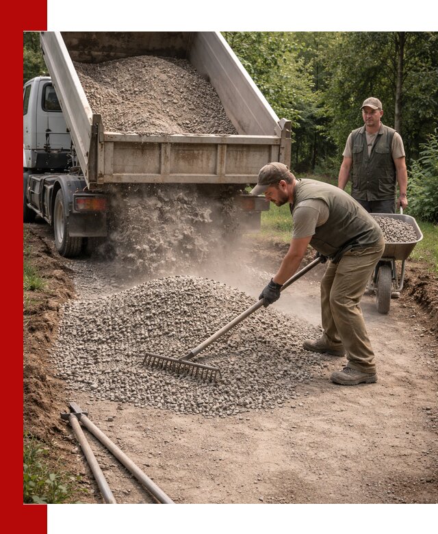 Каменная крошка для дорожек с доставкой в Ангарске