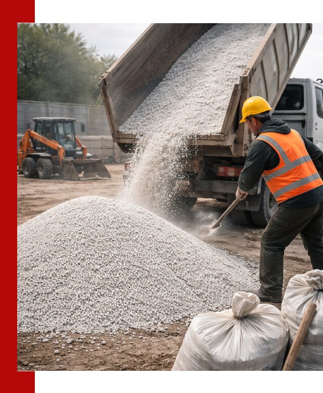 Доставка перлита вспученного в Ангарске оптом и в розницу