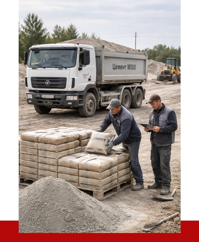 Купить цемент м500 с доставкой в Ангарске от 5342 р. | ПРОНЕРУДНгр