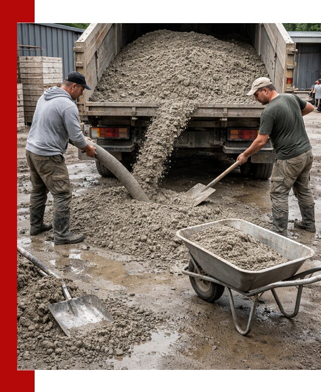 Цементно-песчаная смесь М150 доставка в Ангарске