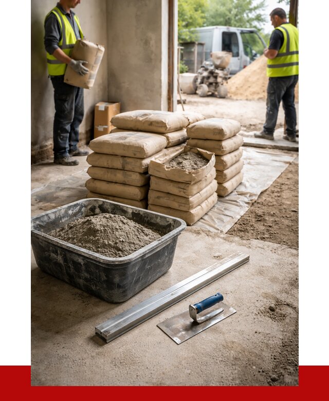 Купить сухую смесь для стяжки в Ангарске от 4623 р. | ПРОНЕРУДНгр