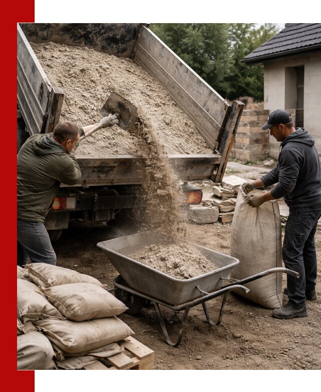 Качественная сухая смесь для кладки с доставкой в Ангарске