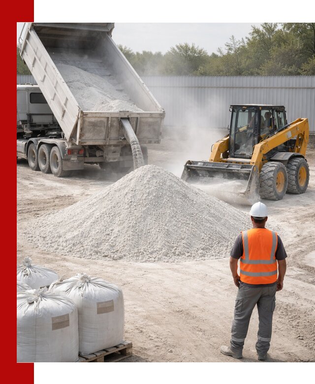 Доставка и продажа известняковой муки в Ангарске