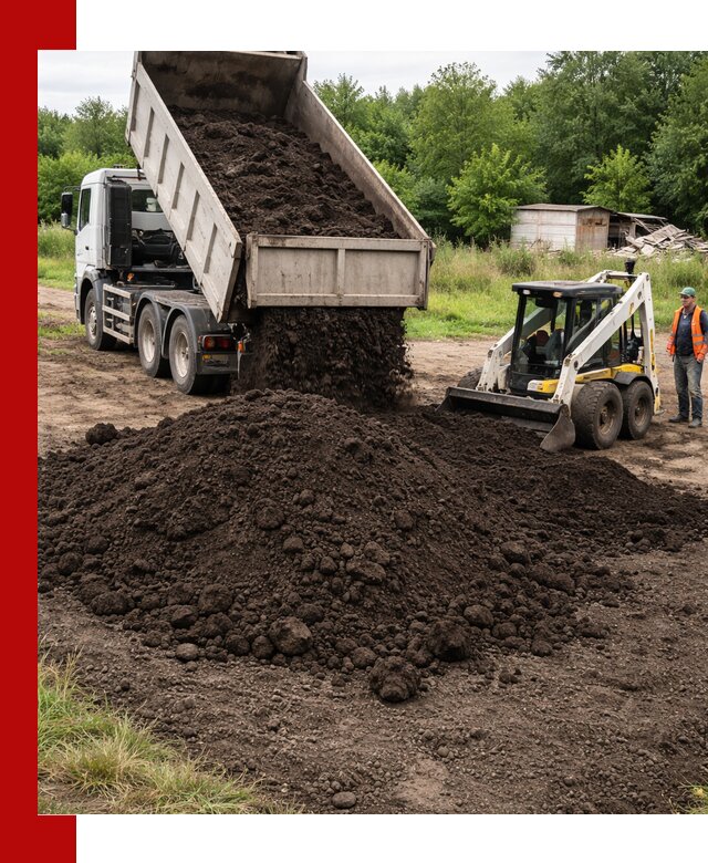 Поставка плодородной земли с доставкой самосвалом в Ангарске