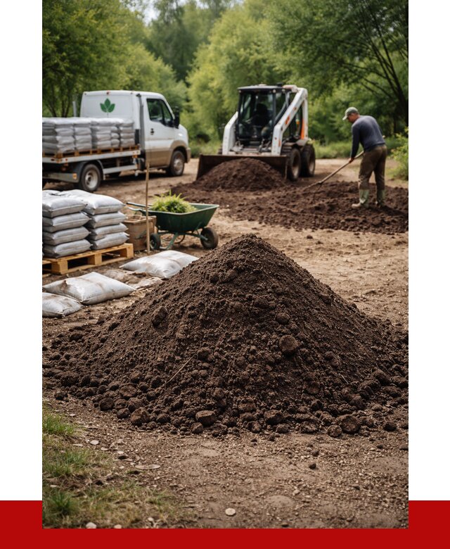 Грунт для озеленения с доставкой в Ангарске от 1849 р. | ПРОНЕРУДНгр