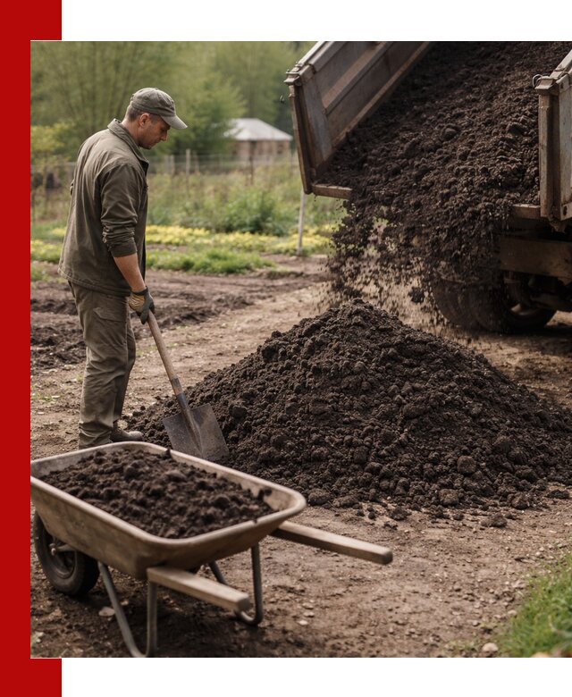 Доставка качественной земли для огорода в Ангарске