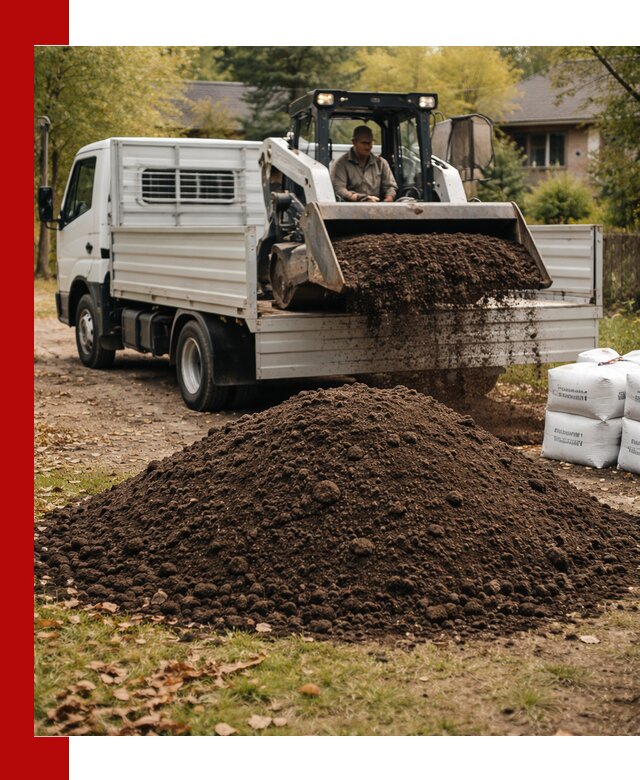 Доставка садовой земли в больших объёмах в Ангарске