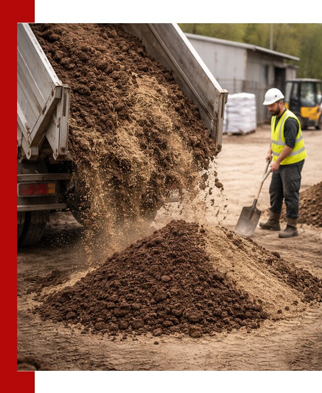 Доставка торфо-песчаной смеси в Ангарске для строительства и озеленения