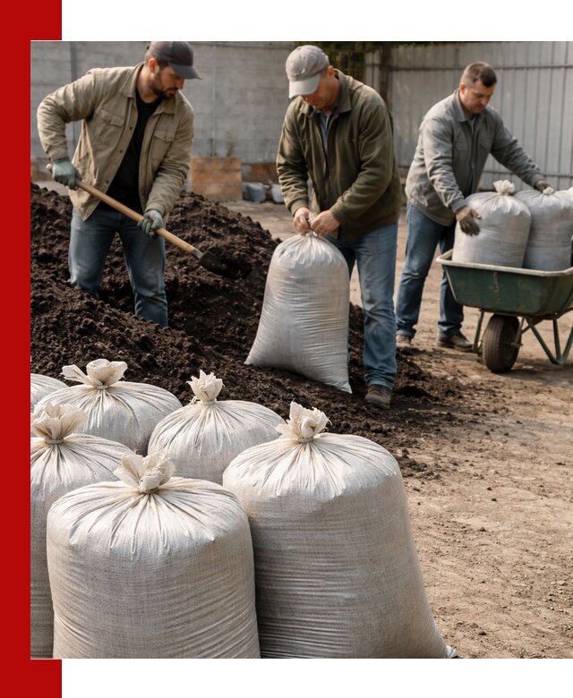 Купить чернозем в мешках с доставкой в Ангарске