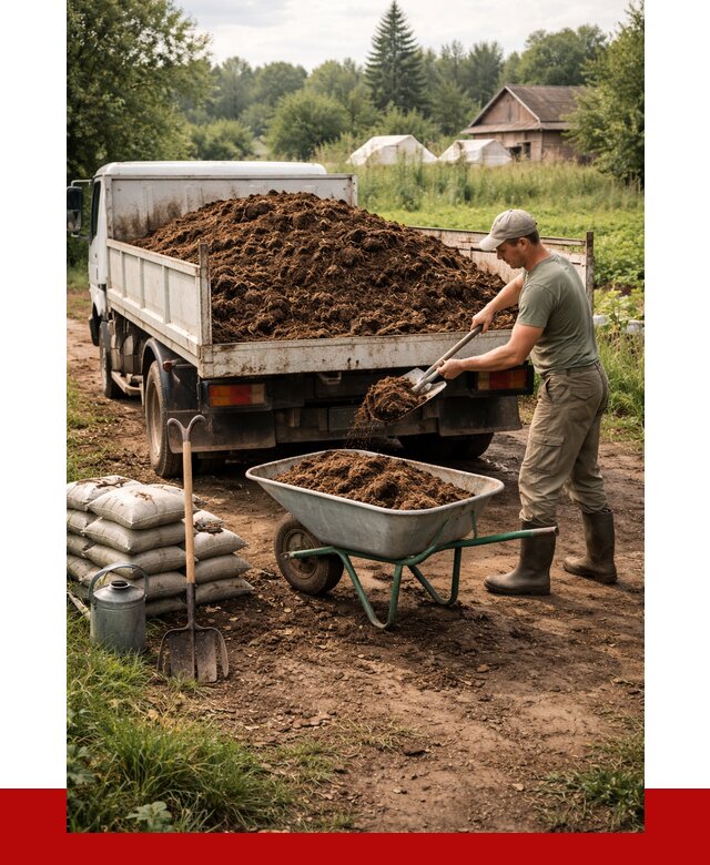 Купить коровий навоз с доставкой в Ангарске от 1849 р. | ПРОНЕРУДНгр