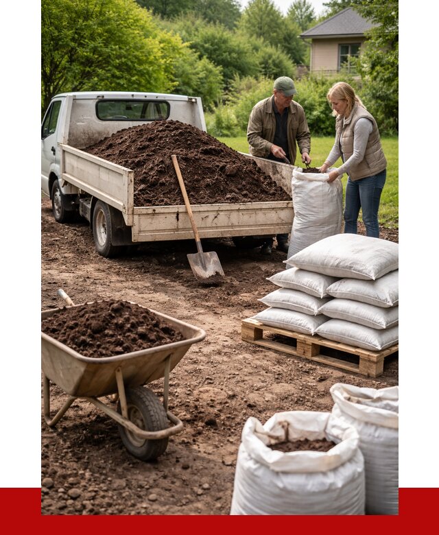 Перегной в мешках с доставкой в Ангарске от 2260 р. | ПРОНЕРУДНгр