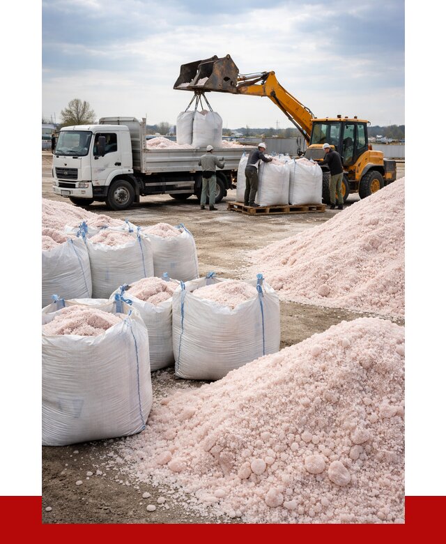 Калийная соль оптом с доставкой в Ангарске от 6370 р. | ПРОНЕРУДНгр