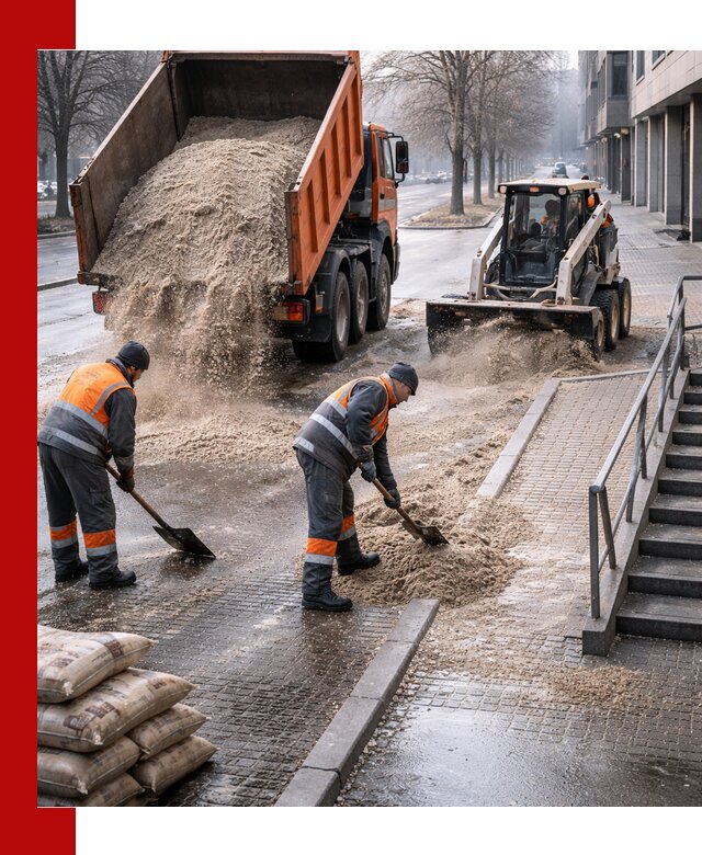 Поставка противогололедных материалов в Ангарске