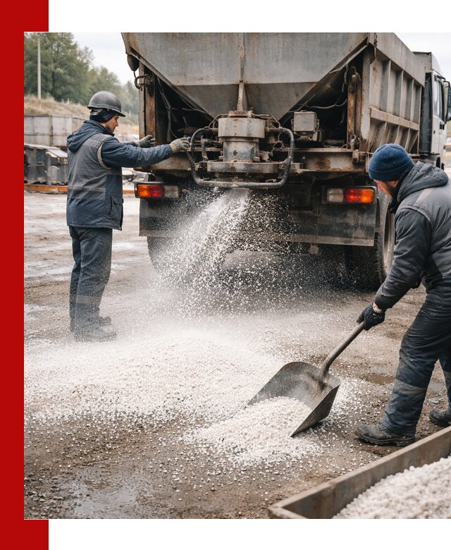 Доставка и продажа хлористого кальция в Ангарске